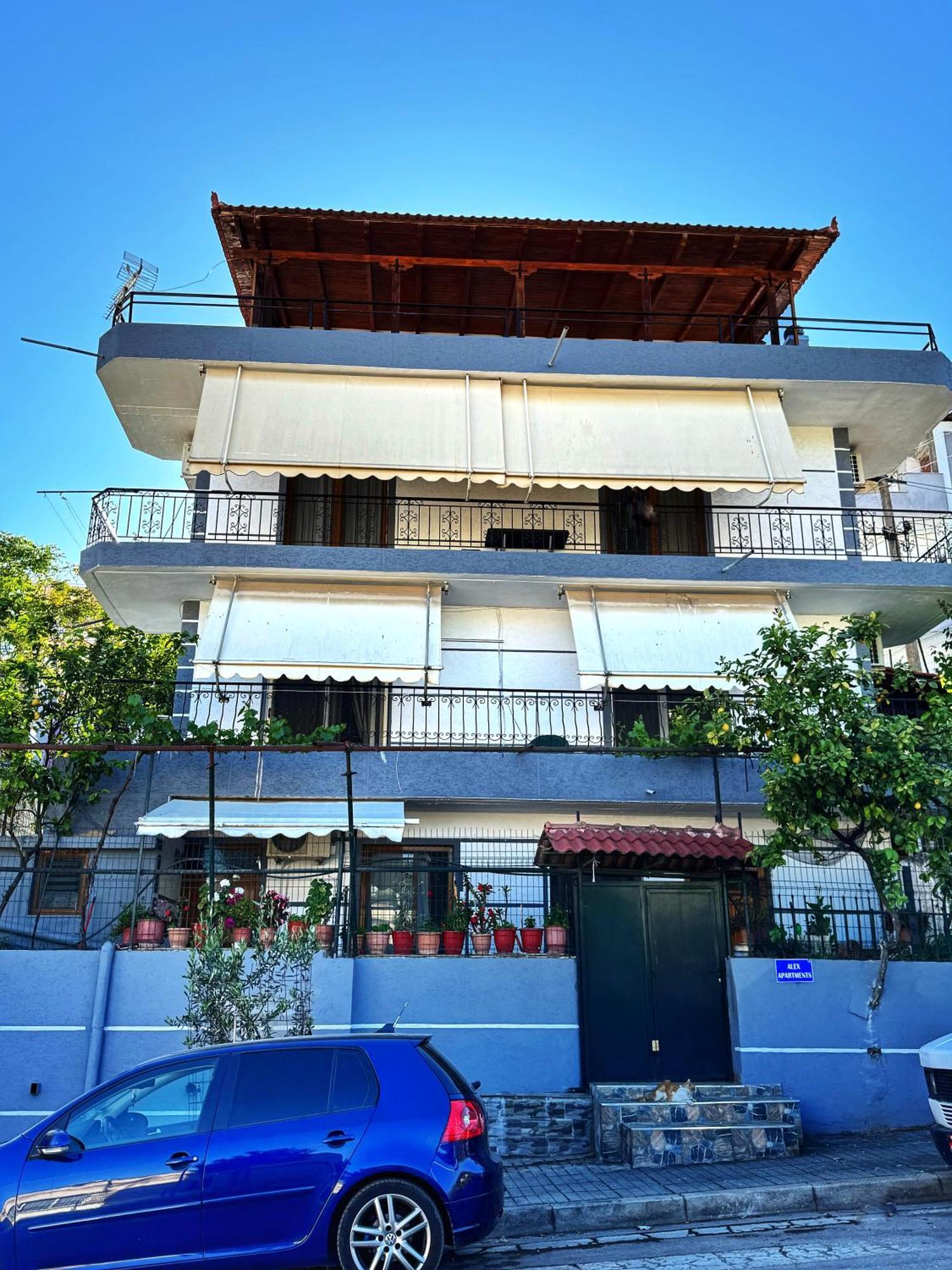 Alex Apartments Sarandë エクステリア 写真